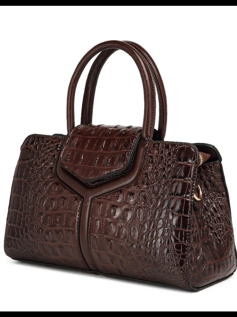 Сумка кросс-боди Lee-Bags экокожа коричневый купить,NaN