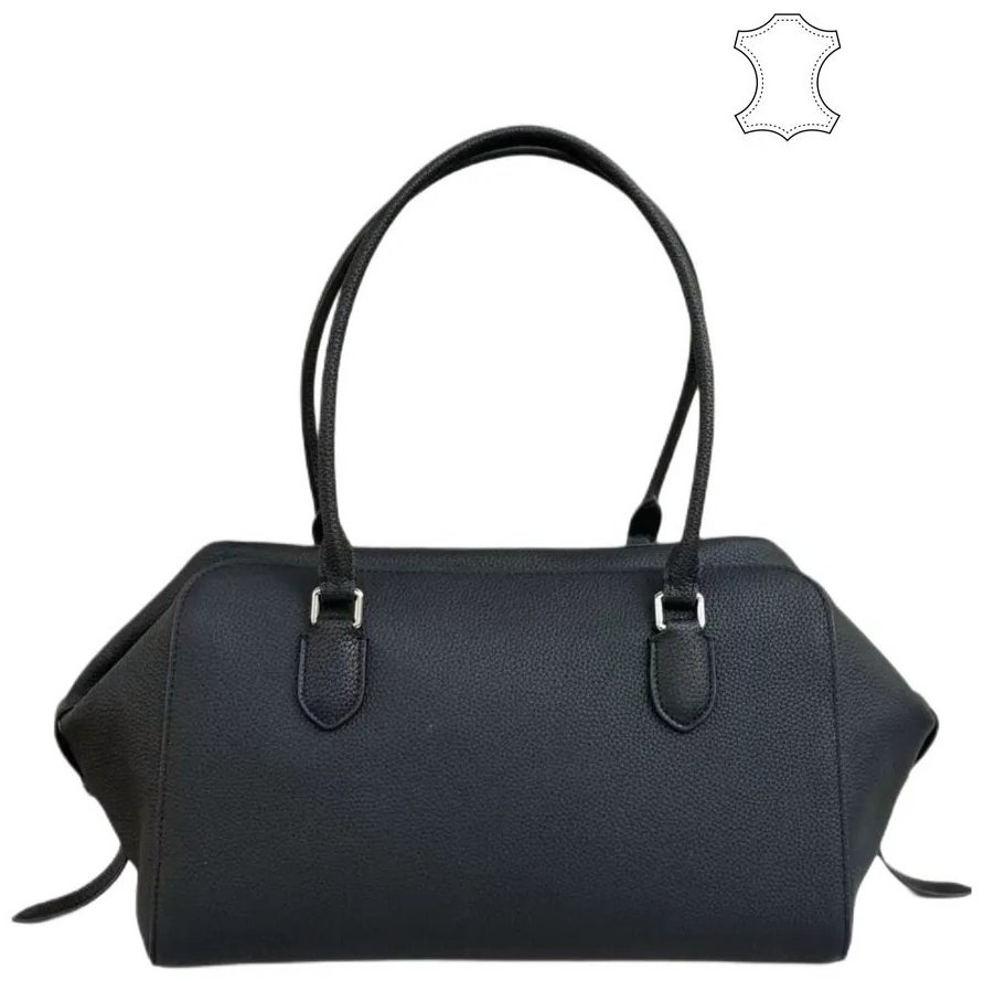Мини-сумка VITA LUXE натуральная кожа черный купить,NaN