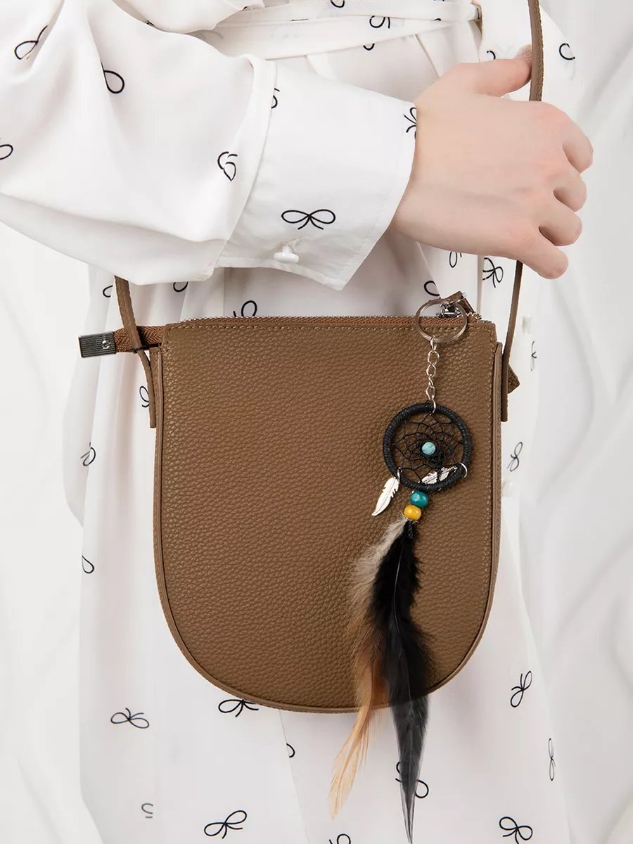 Сумка кросс-боди FashionLucha текстиль коричневый купить,NaN