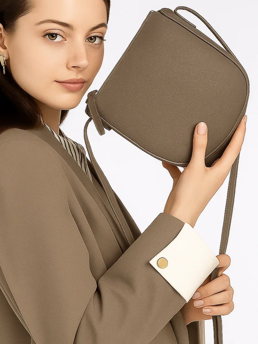 Сумка кросс-боди FashionLucha текстиль коричневый купить,NaN