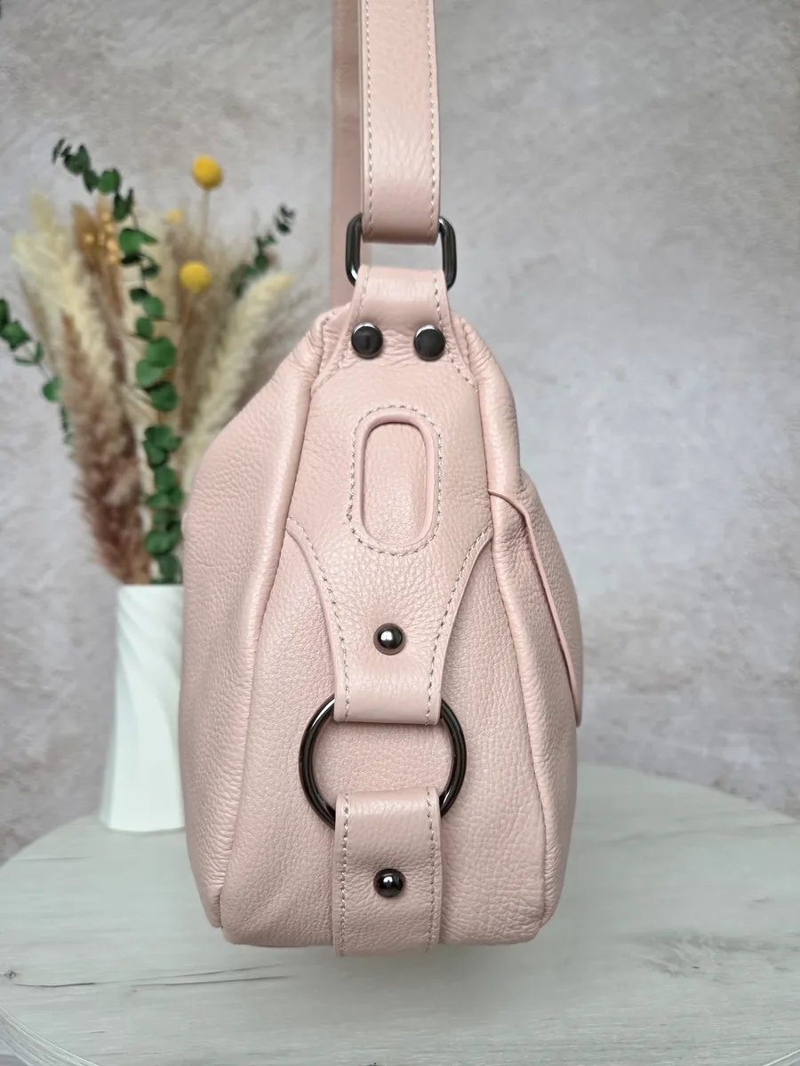 Сумка кросс-боди FEELBAGS натуральная кожа бежевый купить,NaN