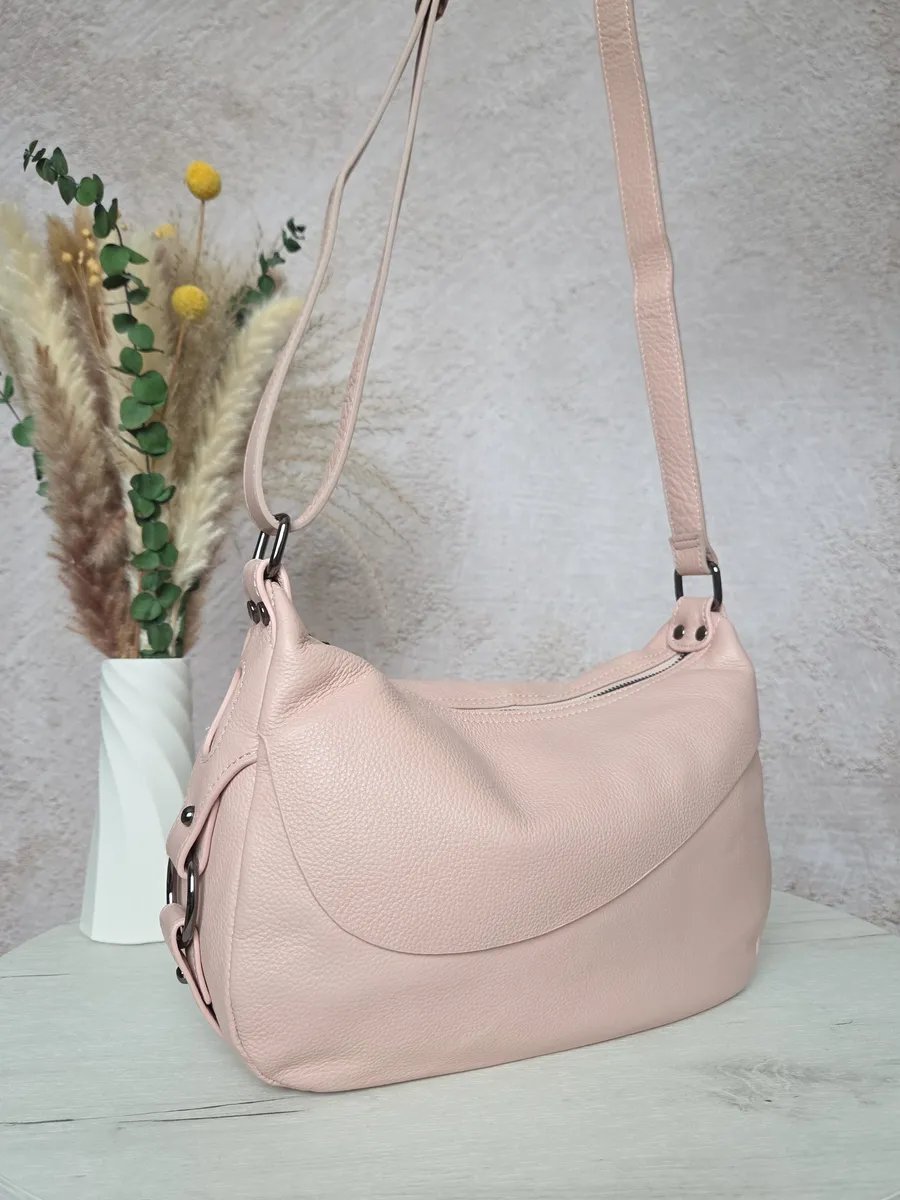 Сумка кросс-боди FEELBAGS натуральная кожа бежевый купить,NaN