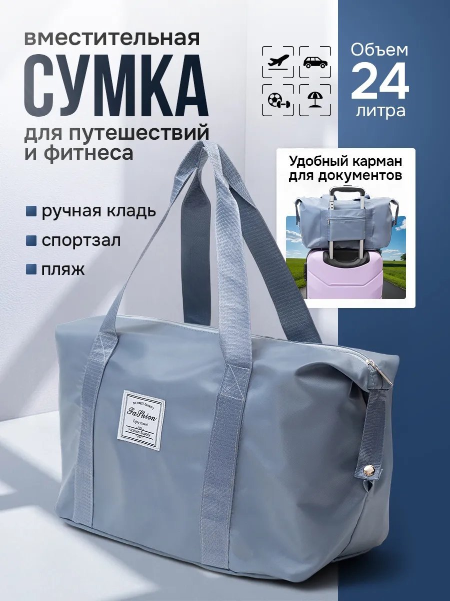 Мини-сумка Closely bags полиэстер голубой купить,NaN