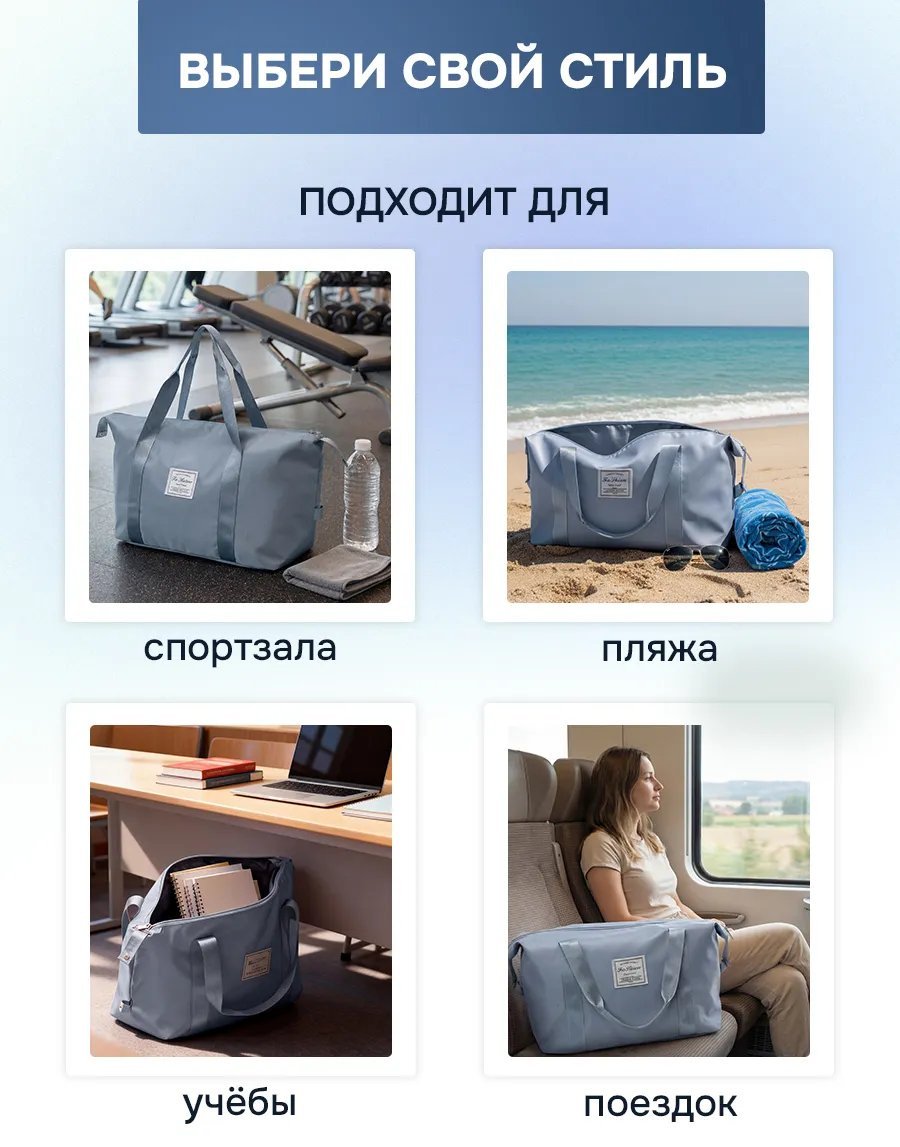 Мини-сумка Closely bags полиэстер голубой купить,NaN