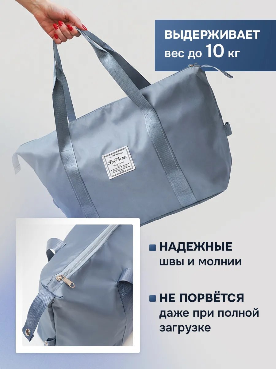 Мини-сумка Closely bags полиэстер голубой купить,NaN