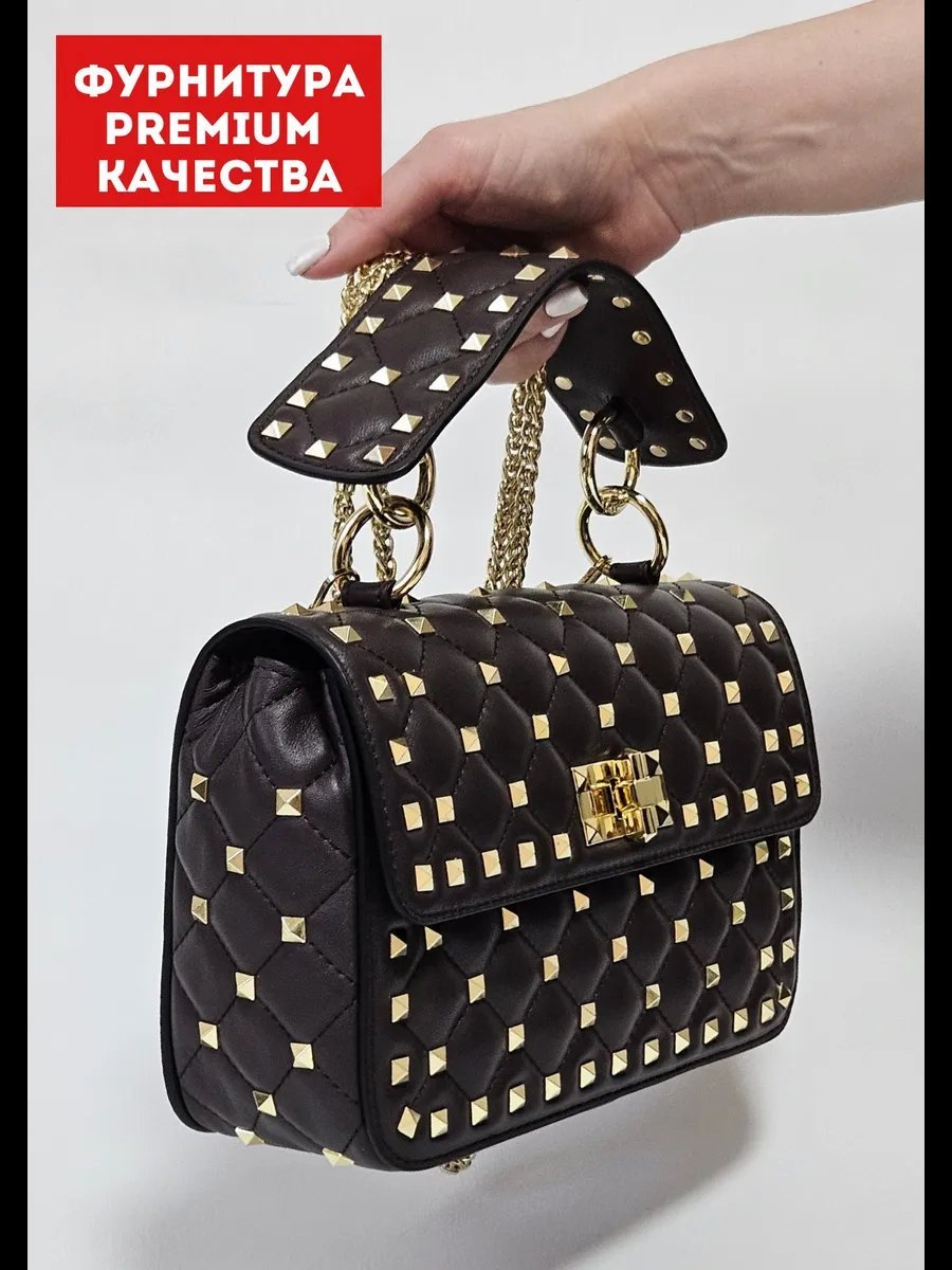 Сумка кросс-боди JULENBAGS натуральная кожа коричневый купить,NaN
