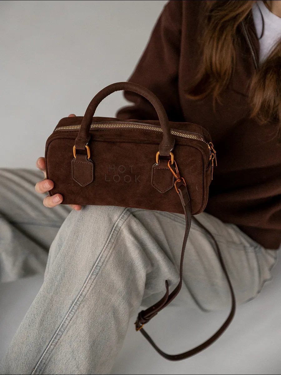 Сумка кросс-боди Hot Look металл желтый