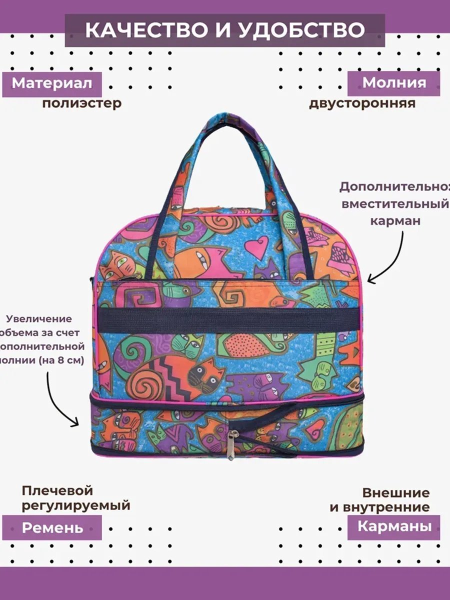 Мини-сумка SAMSONLIGHT полиэстер розовый купить,NaN