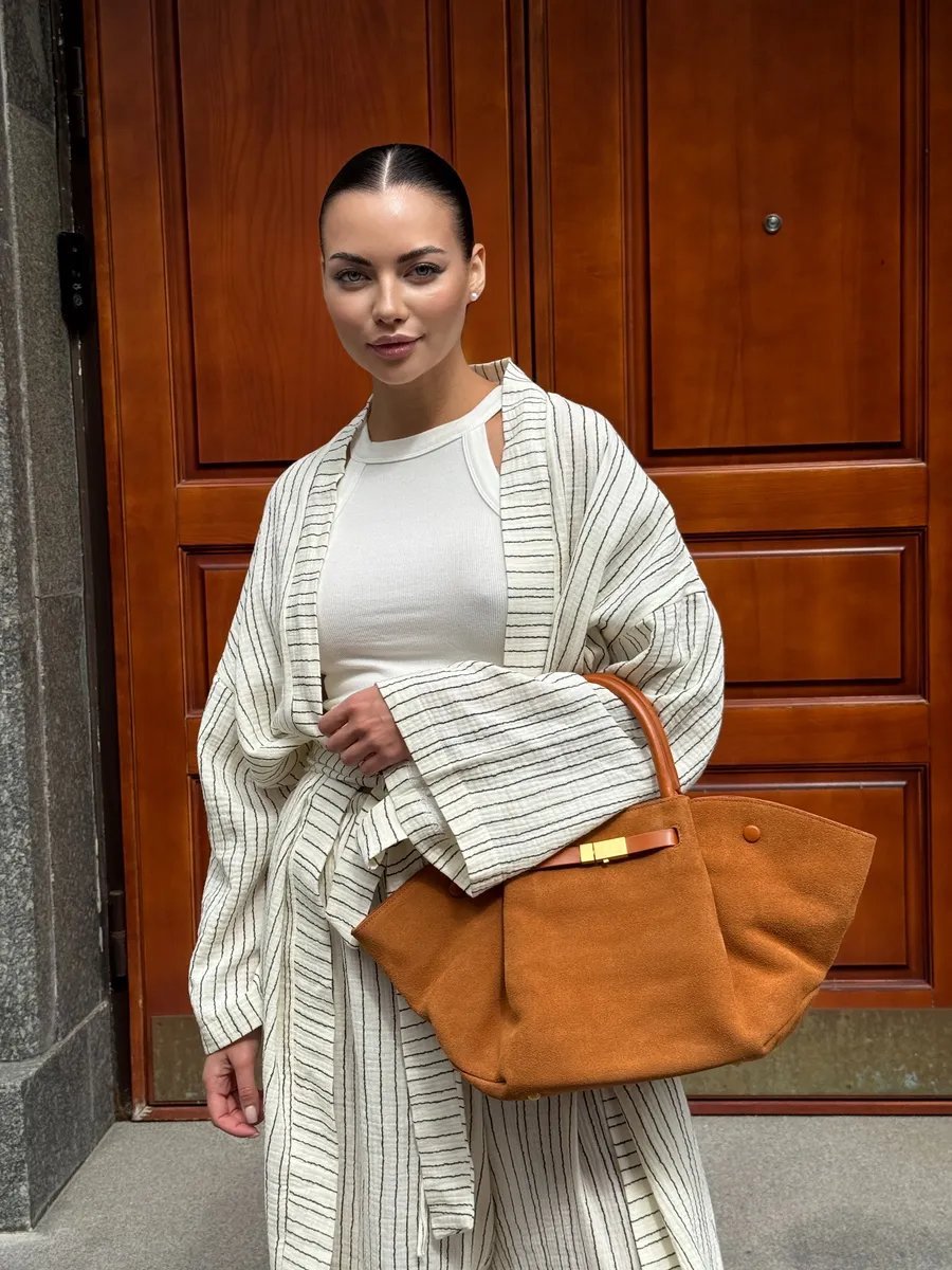 Мини-сумка Pularia Fashion натуральная кожа коричневый