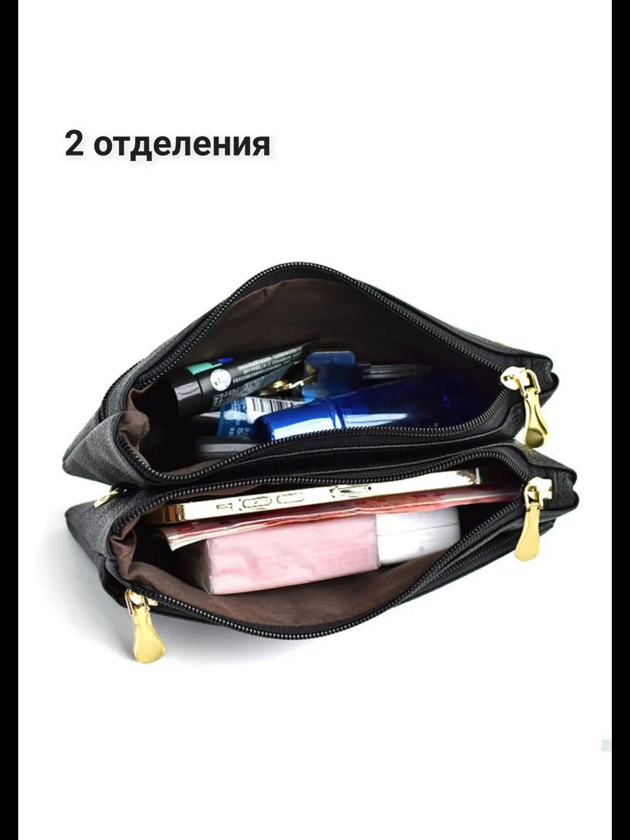 Сумка кросс-боди экокожа черный купить,NaN