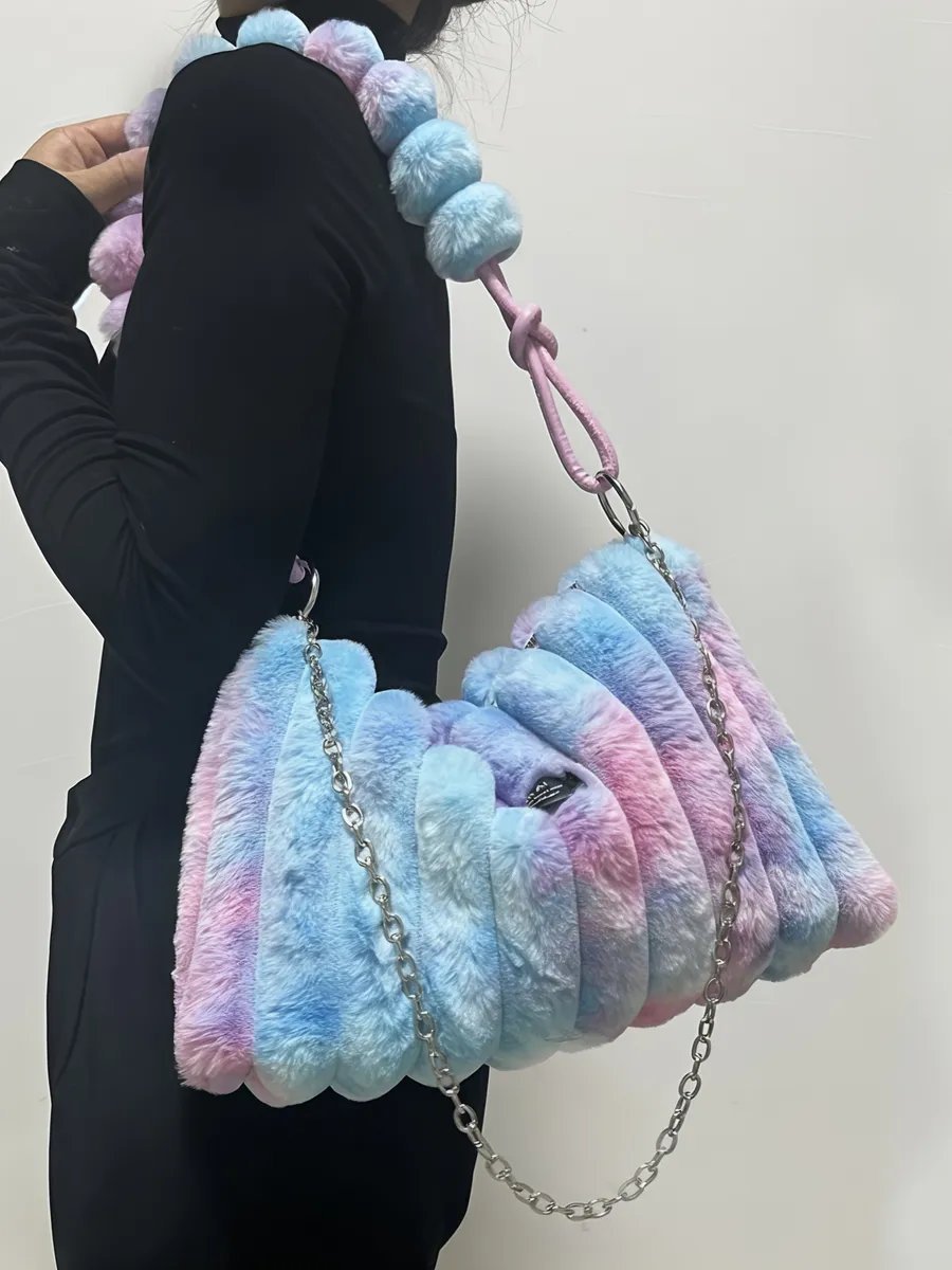 Сумка багет TOP zone экокожа фиолетовый купить,NaN
