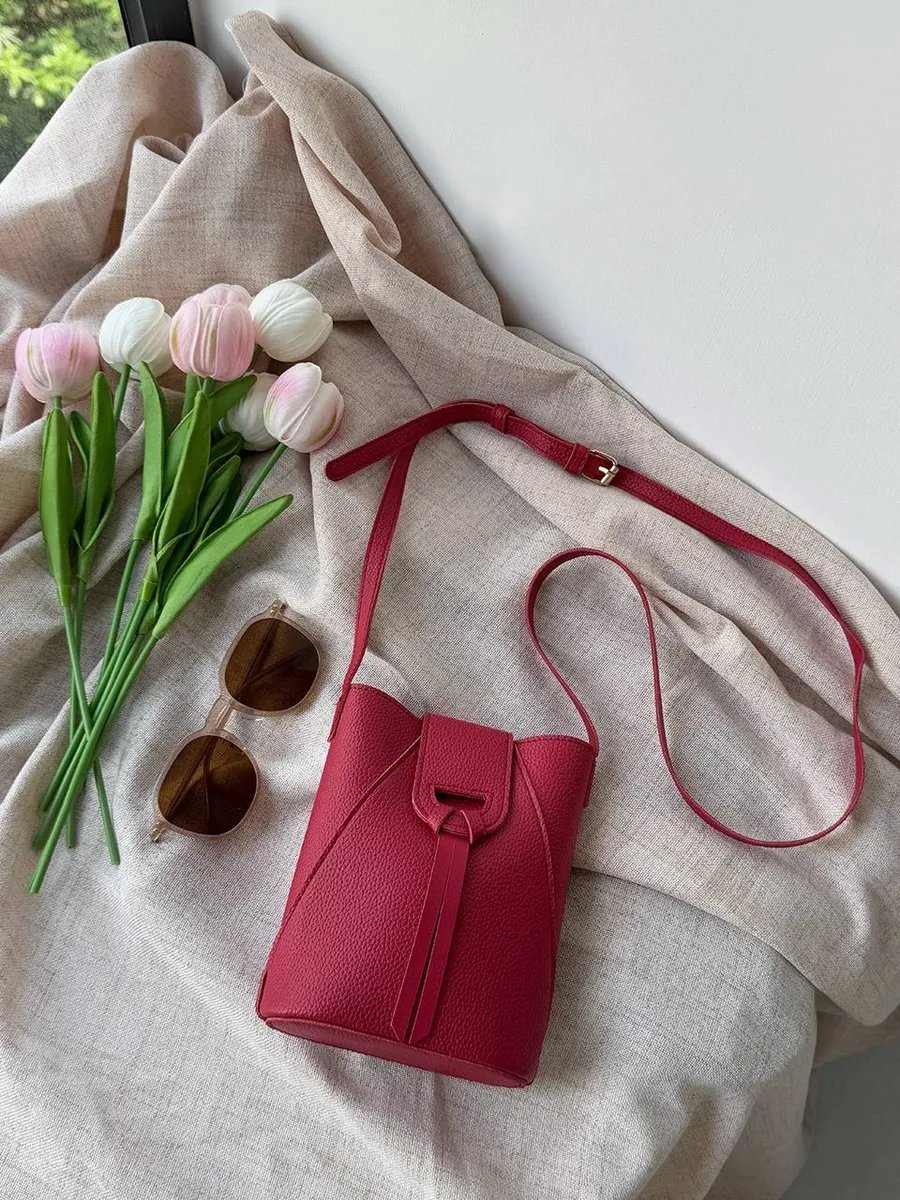 Мини-сумка TrendCod экокожа красный купить,22848