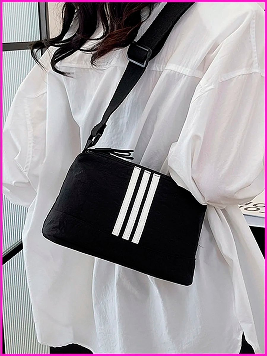 Сумка кросс-боди A&К bags плащевка черный купить,NaN
