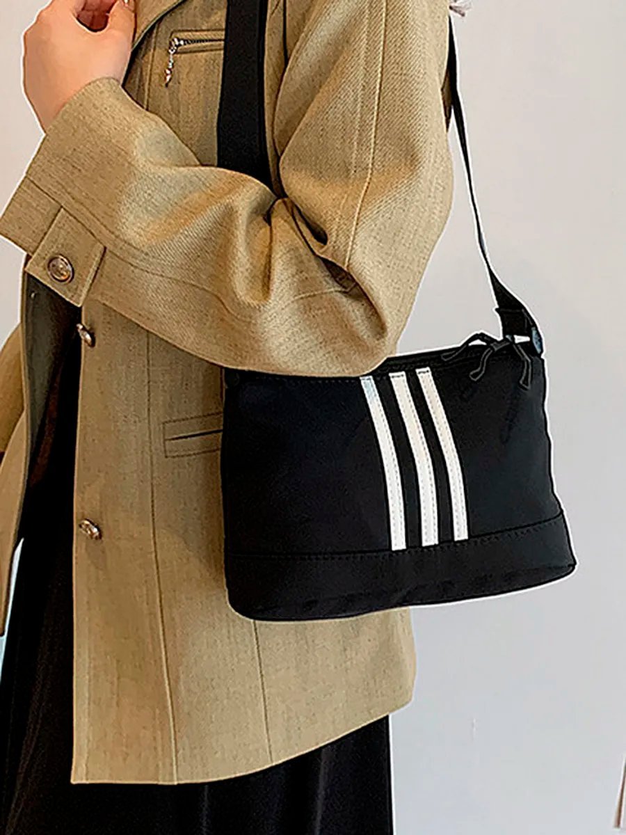 Сумка кросс-боди A&К bags плащевка черный купить,NaN
