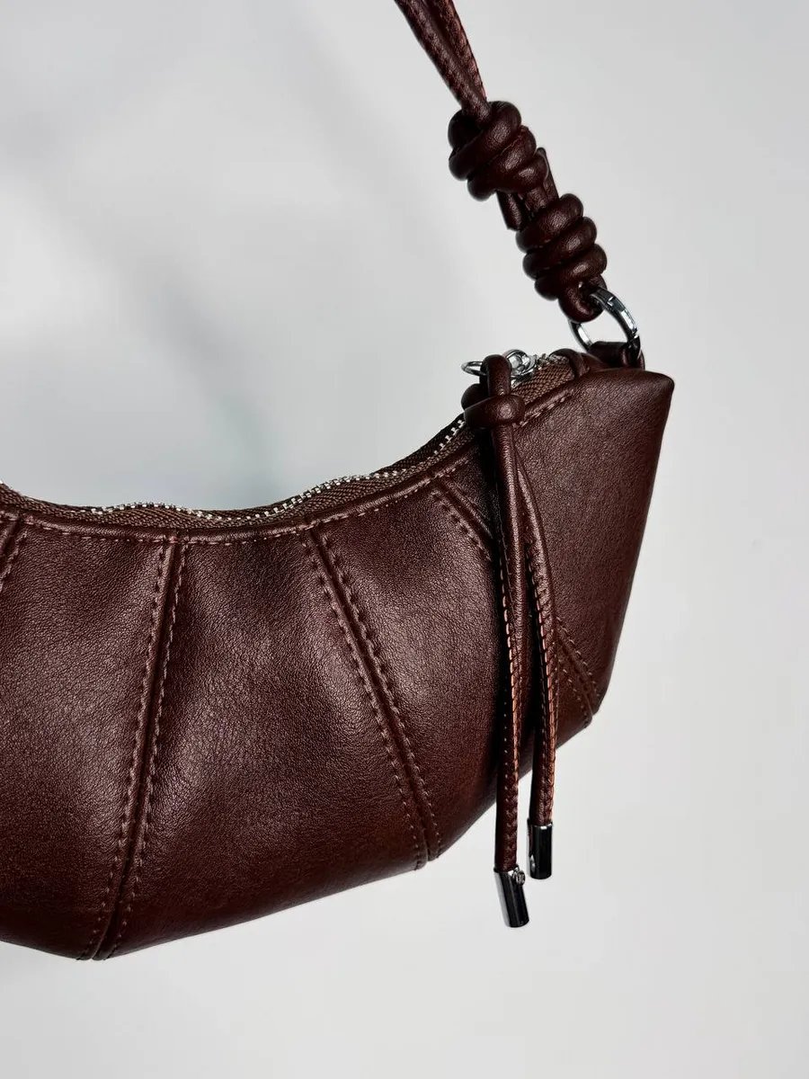 Сумка кросс-боди HYPEBAZAAR экокожа коричневый купить,NaN