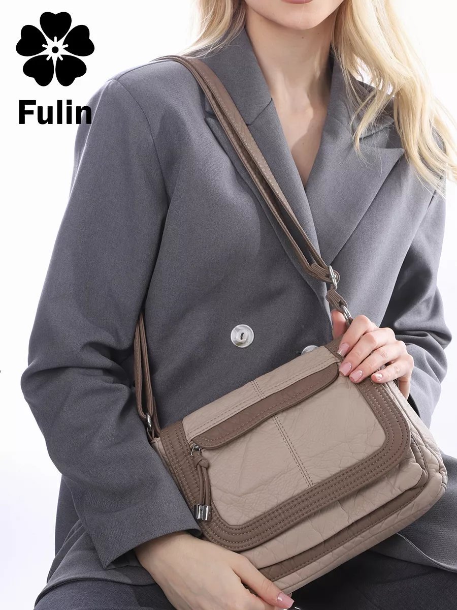 Сумка багет FULIN экокожа зеленый купить,NaN