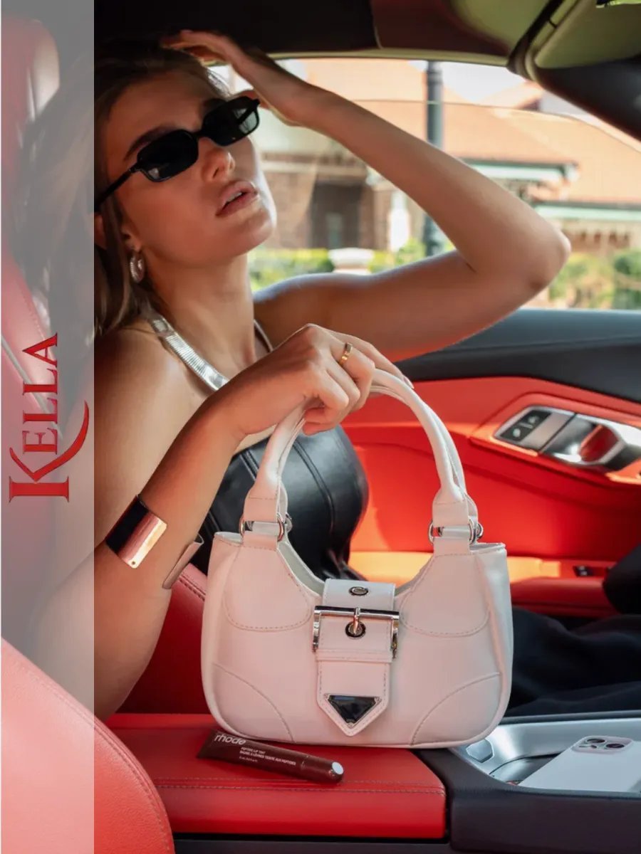 Сумка кросс-боди Kella экокожа белый купить,NaN