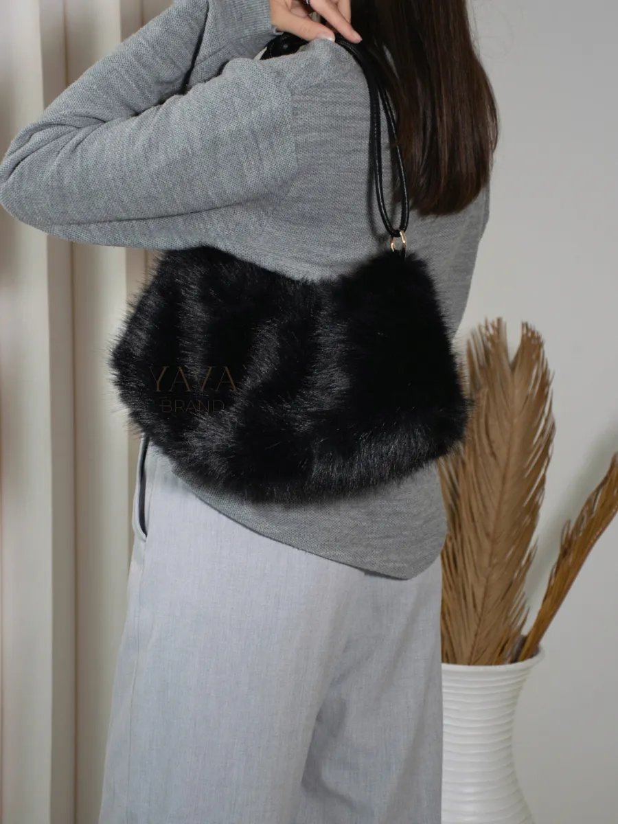 Сумка багет YAVA Brand экокожа черный купить,NaN