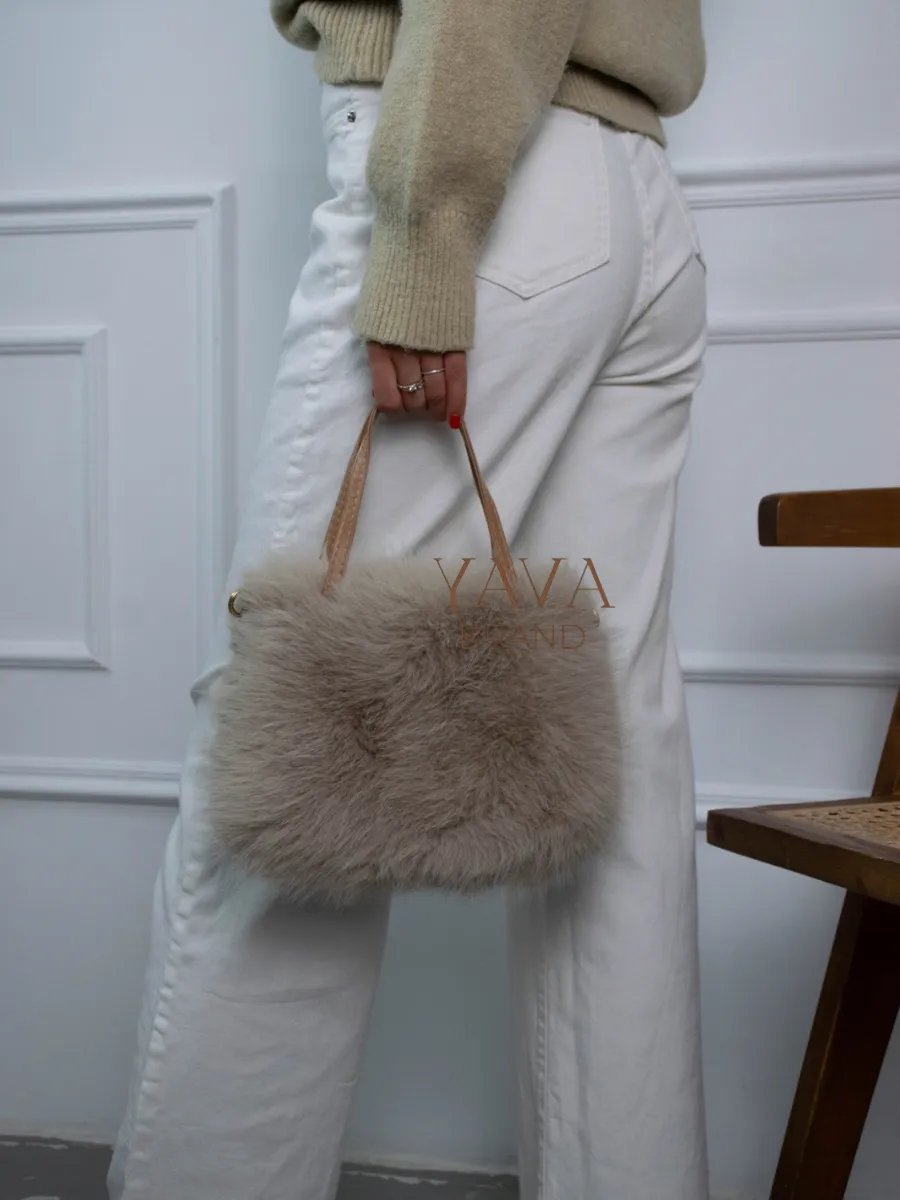 Мини-сумка YAVA Brand экокожа желтый купить,NaN