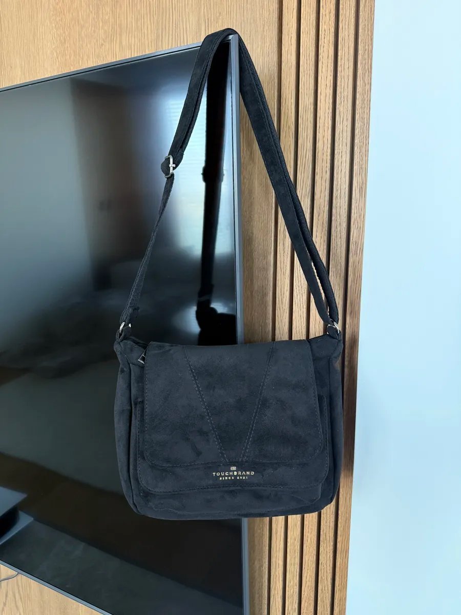 Сумка поясная TOUCHBRAND полиэстер черный купить,NaN