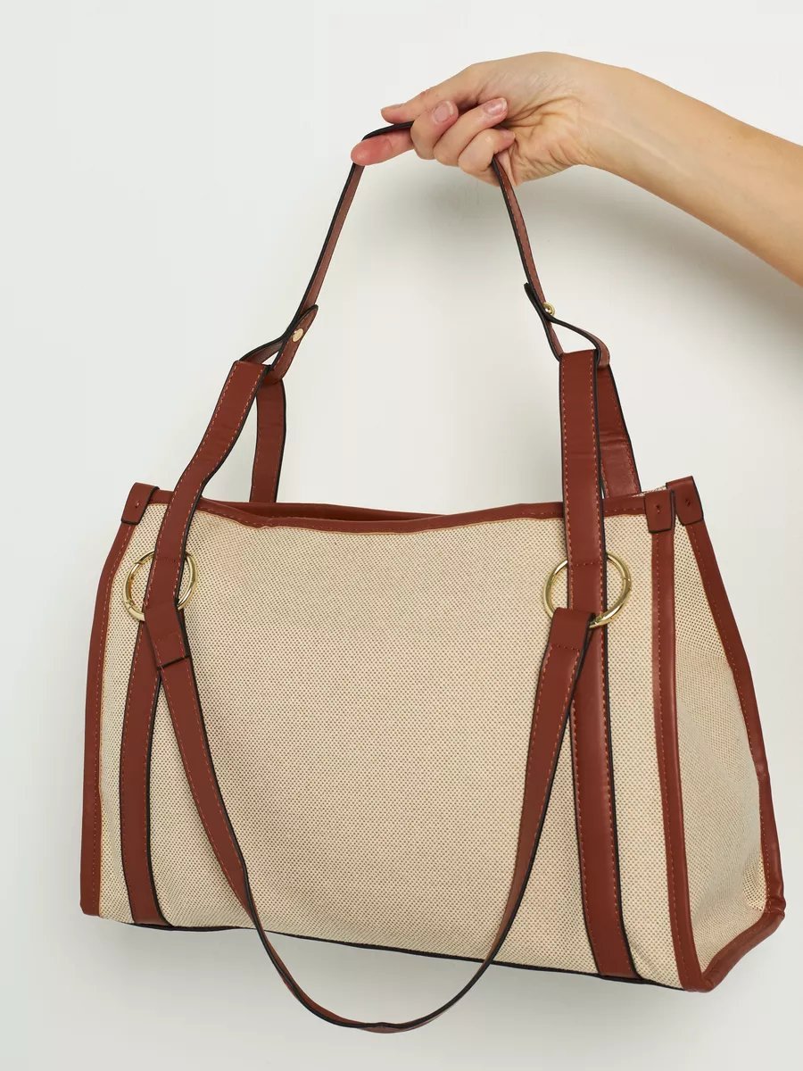 Мини-сумка SL'Bags экокожа коричневый купить,NaN