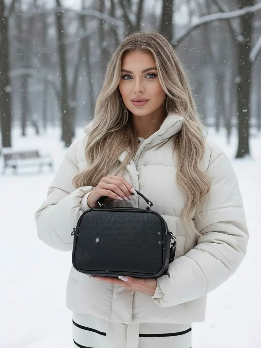 Сумка кросс-боди V&R Collection экокожа черный купить,NaN
