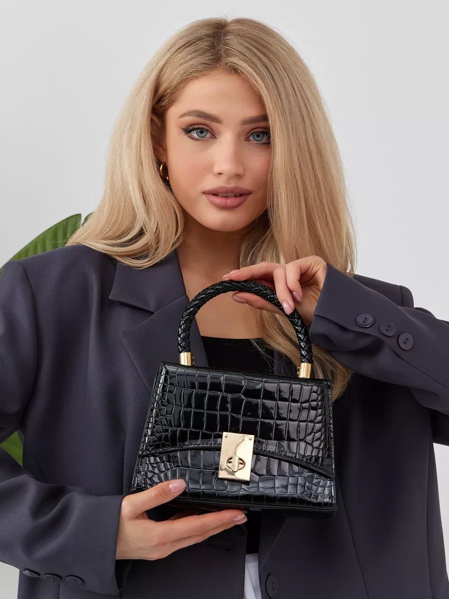 Клатч Darlings текстиль черный купить,NaN