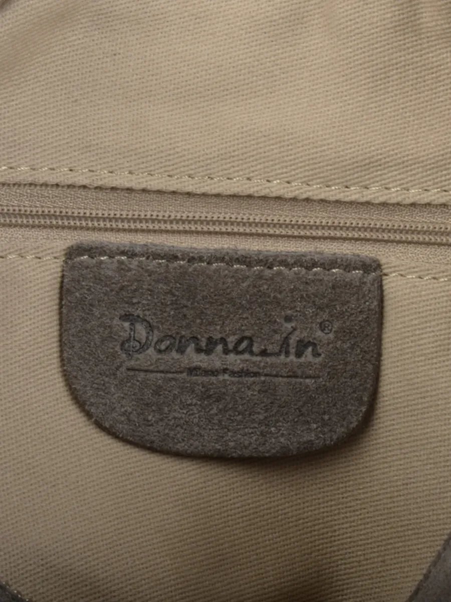 Мини-сумка Donnain натуральная замша серый купить,NaN