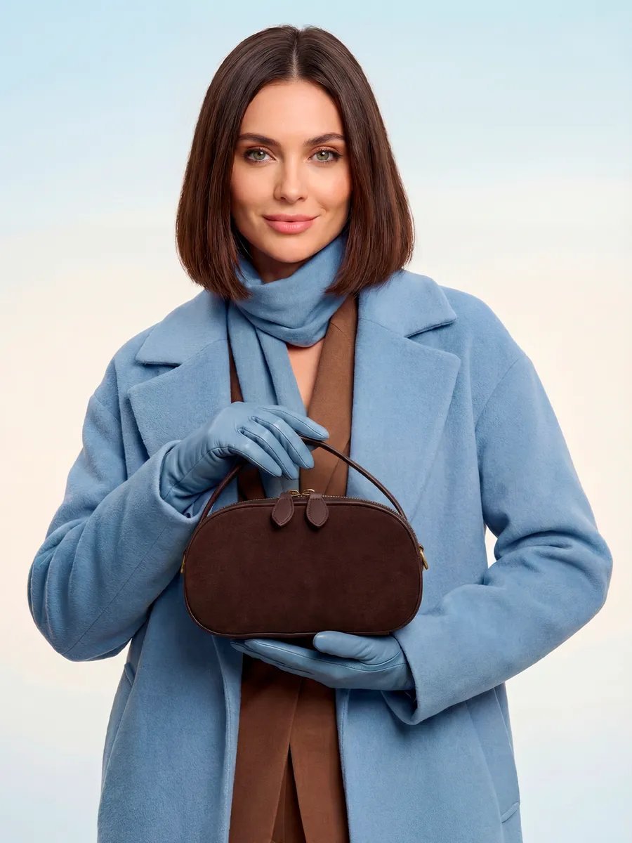 Сумка кросс-боди JewelCase текстиль коричневый купить,NaN