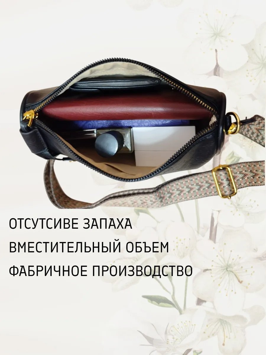 Сумка кросс-боди искусственная кожа черный купить,NaN