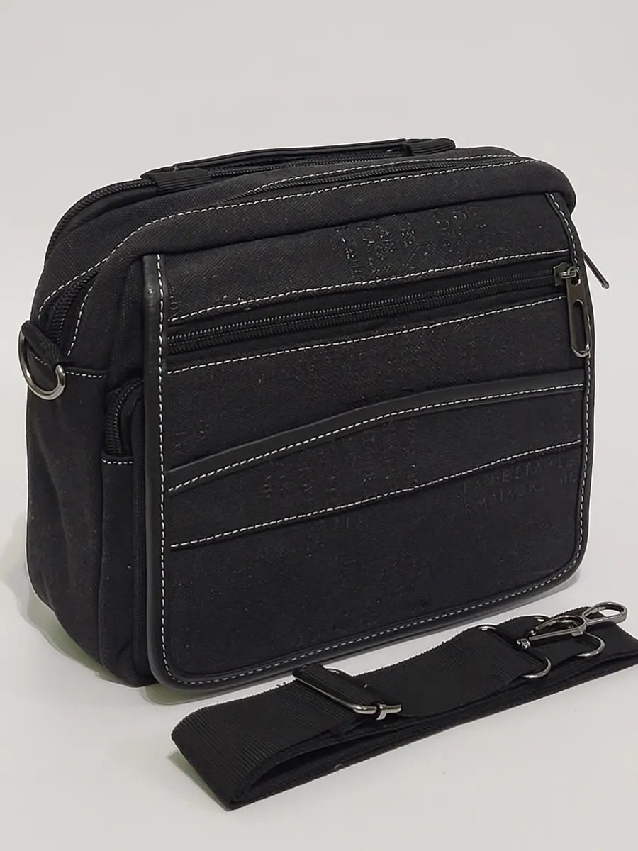 Мини-сумка Leather Goods SV оксфорд серый купить,NaN