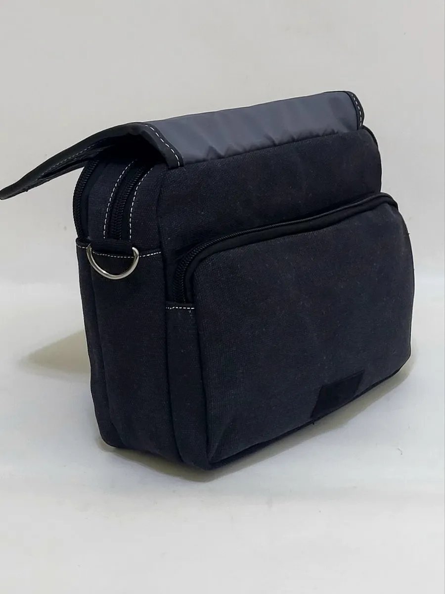 Мини-сумка Leather Goods SV оксфорд серый купить,NaN