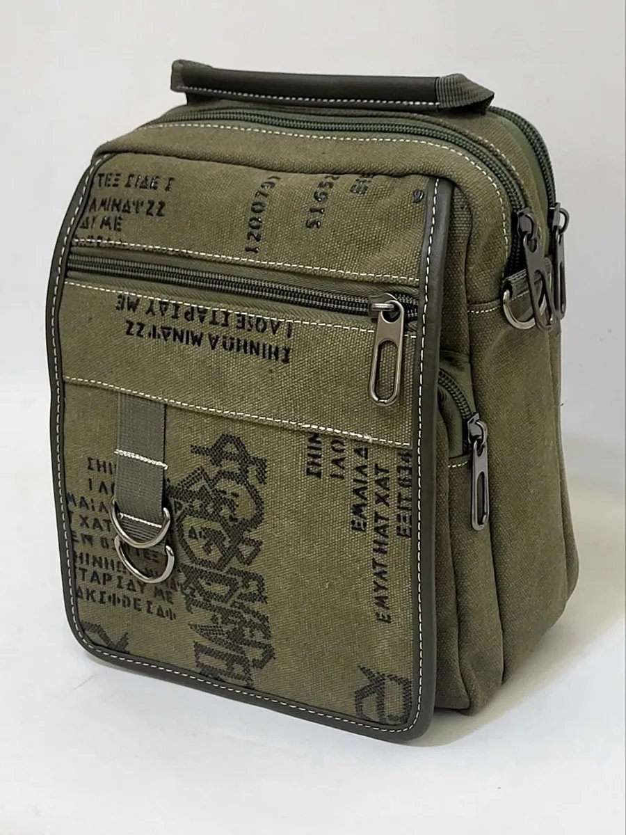 Мини-сумка Leather Goods SV оксфорд черный купить,NaN