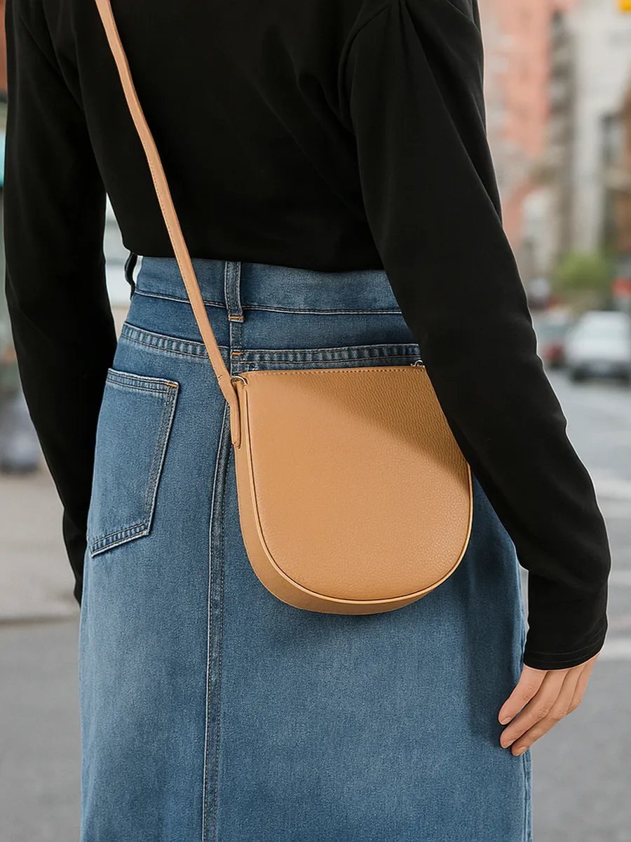 Сумка кросс-боди FashionLucha натуральная кожа коричневый купить,NaN