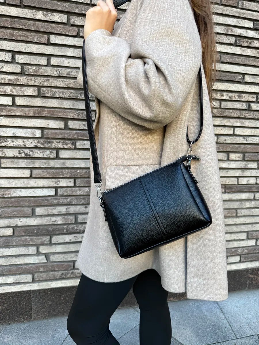 Сумка кросс-боди I Moda экокожа черный купить,NaN