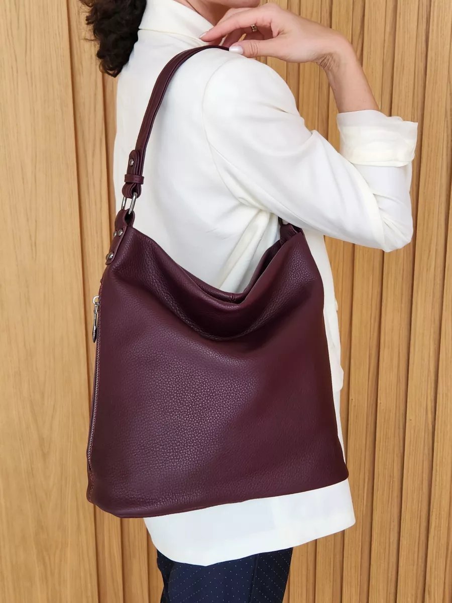 Мини-сумка FEELBAGS натуральная кожа коричневый купить,NaN