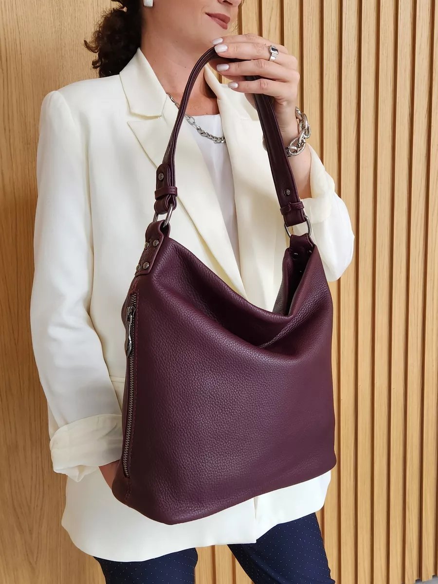 Мини-сумка FEELBAGS натуральная кожа коричневый купить,NaN