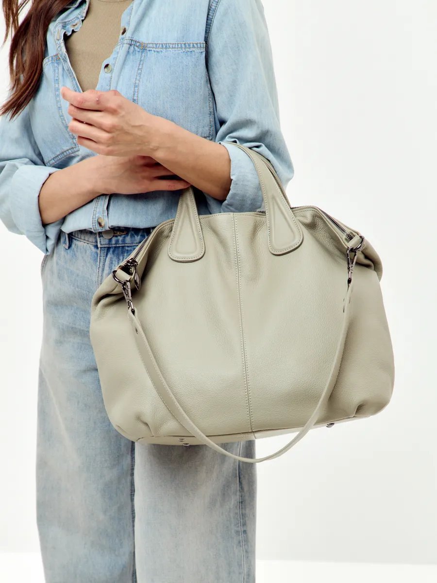 Мини-сумка FEELBAGS натуральная кожа зеленый купить,NaN