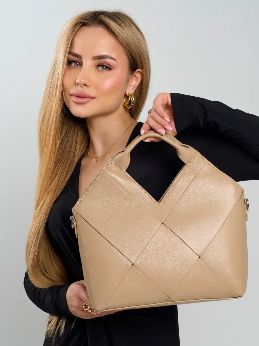 Сумка багет A&U BAGS натуральная кожа розовый купить,NaN