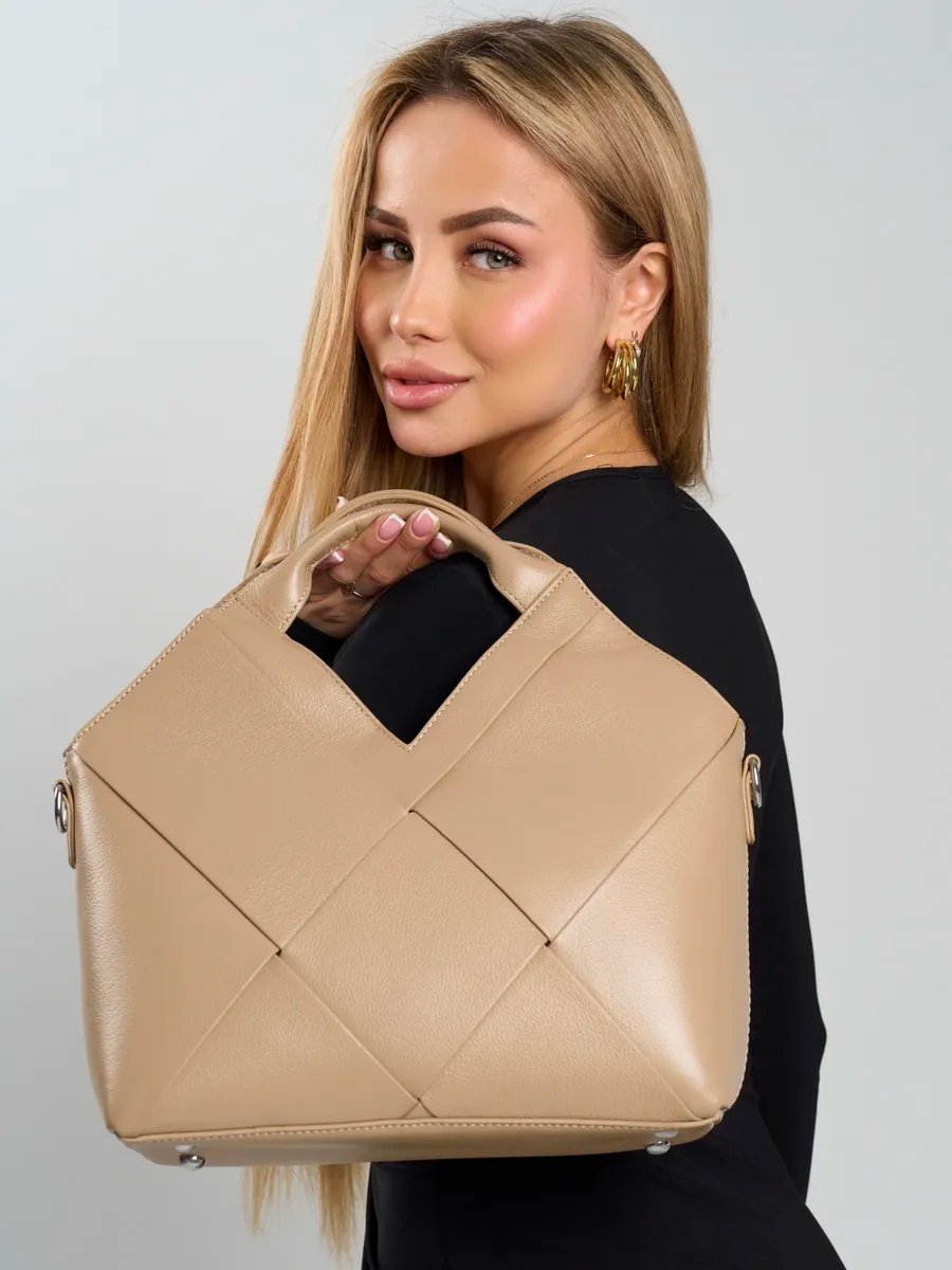 Сумка багет A&U BAGS натуральная кожа розовый купить,NaN
