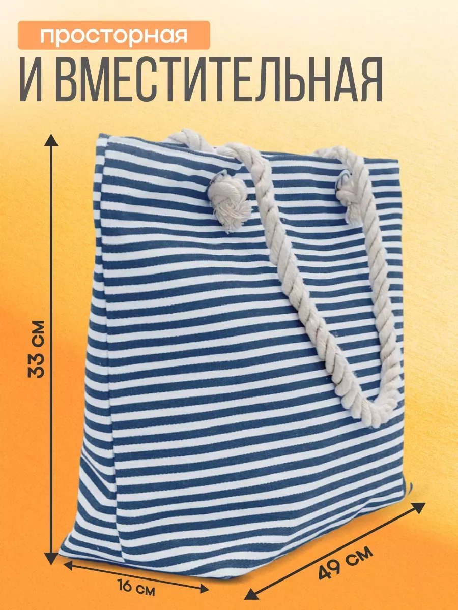 Сумка шоппер CHIKONOS полиэстер синий купить,NaN