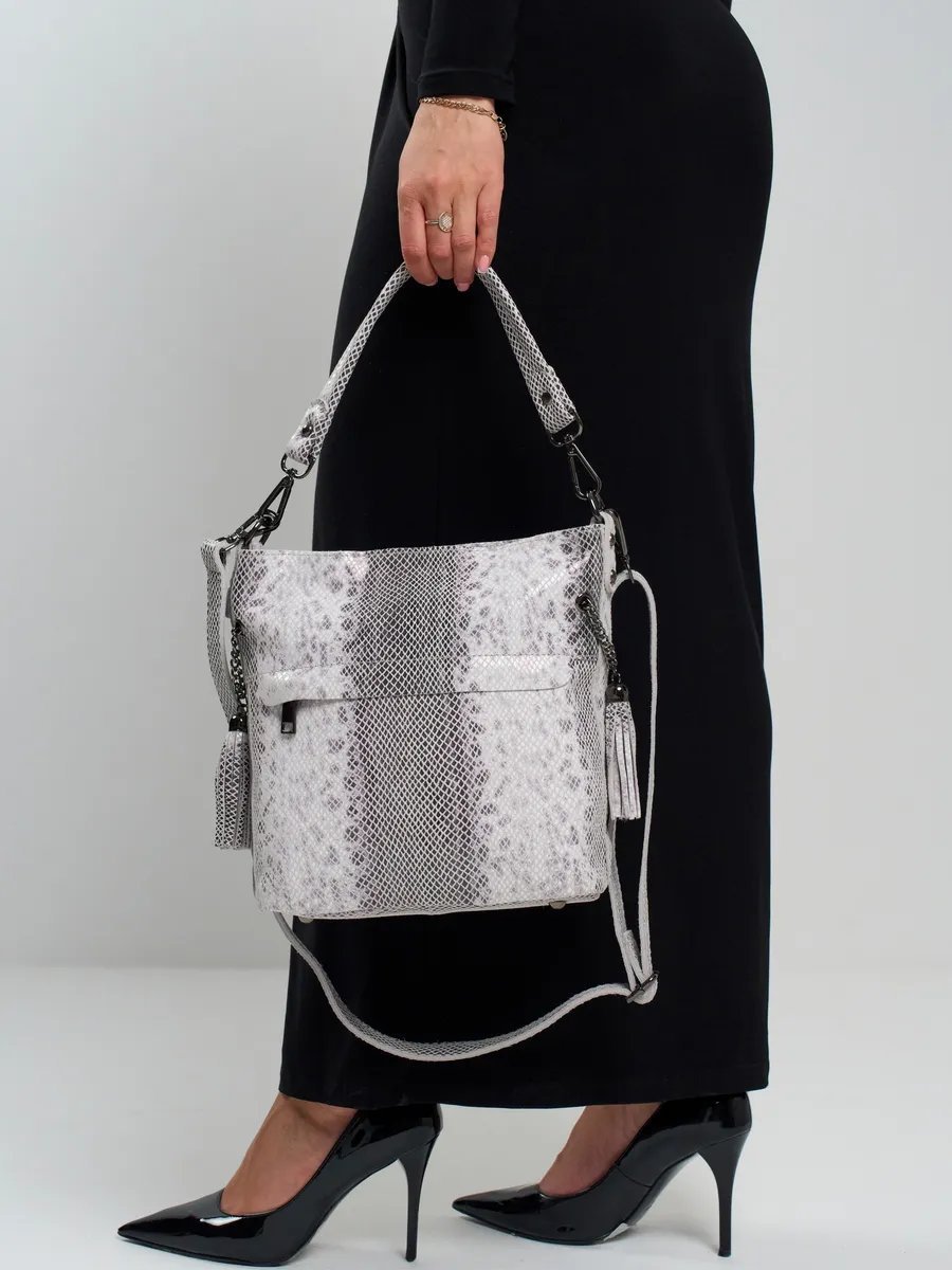 Мини-сумка saaba bags натуральная кожа бежевый купить,NaN