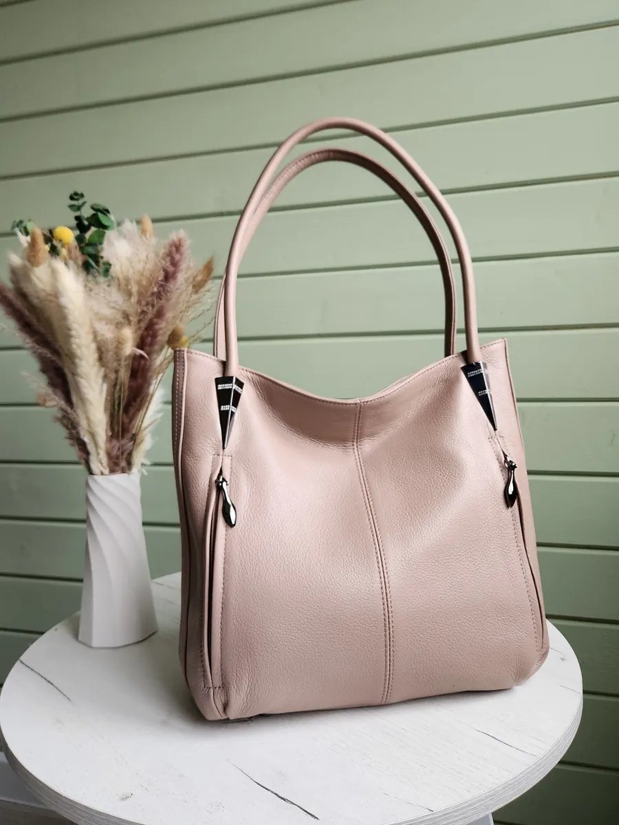 Мини-сумка FEELBAGS натуральная кожа розовый купить,NaN