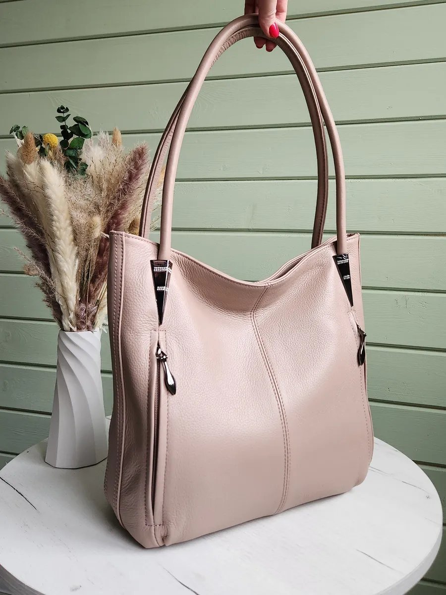 Мини-сумка FEELBAGS натуральная кожа розовый купить,NaN