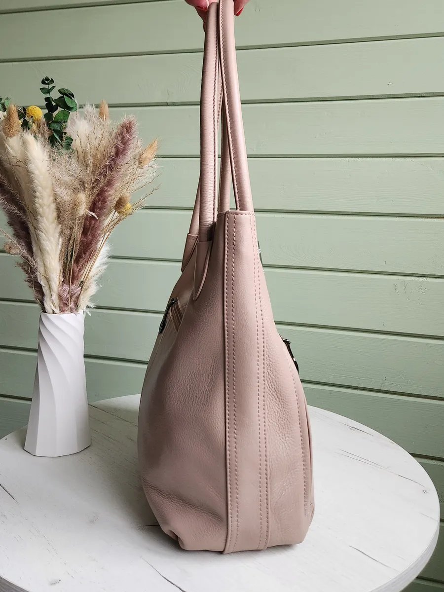 Мини-сумка FEELBAGS натуральная кожа розовый купить,NaN