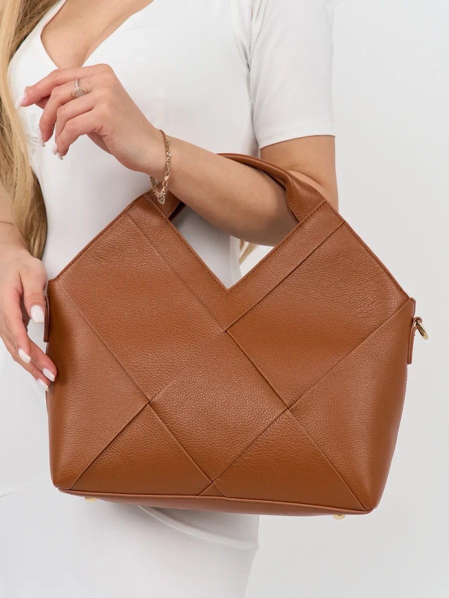 Сумка багет A&U BAGS натуральная кожа оранжевый купить,NaN