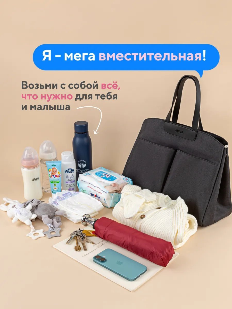 Мини-сумка полиэстер серый купить,NaN