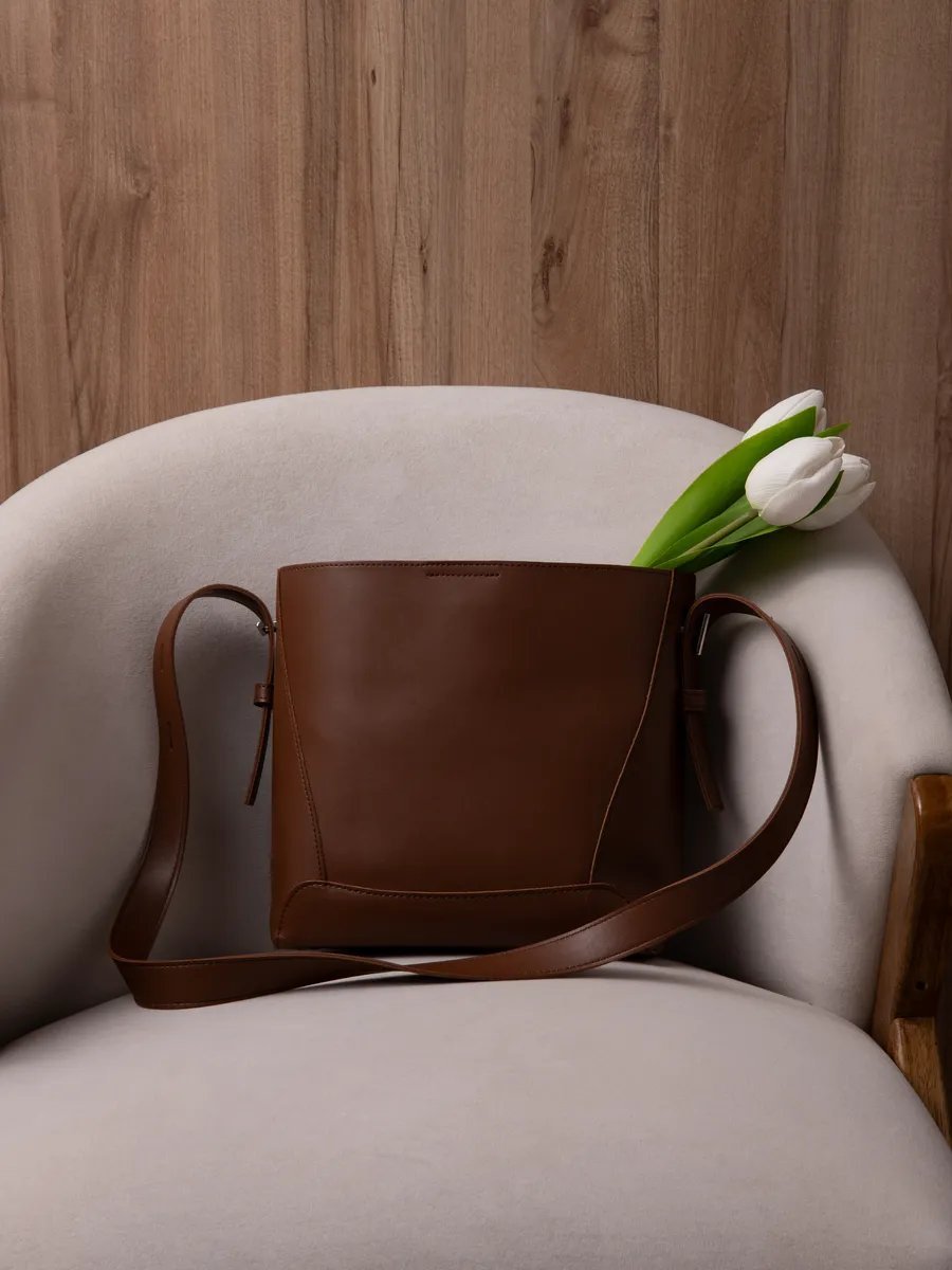 Сумка шоппер AMMA Store экокожа коричневый купить,NaN