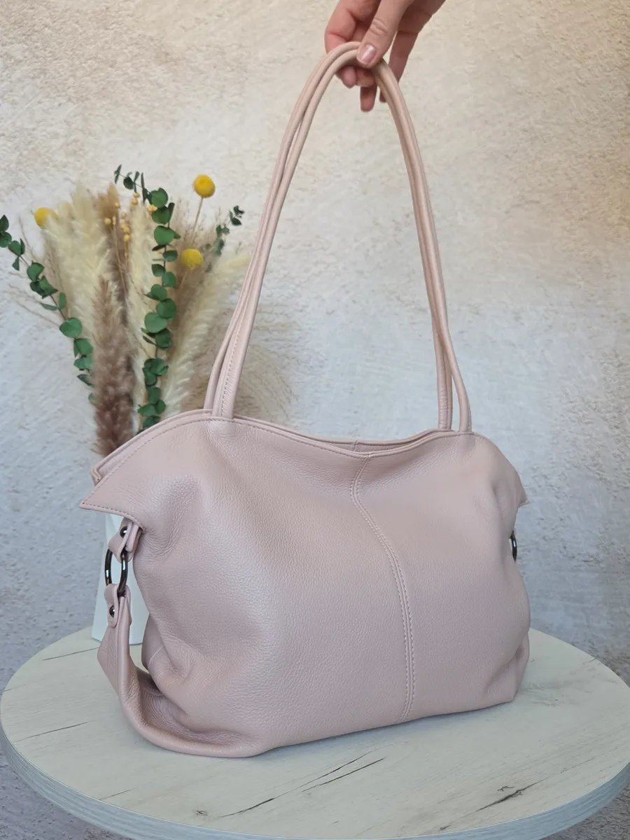 Мини-сумка FEELBAGS натуральная кожа розовый купить,NaN