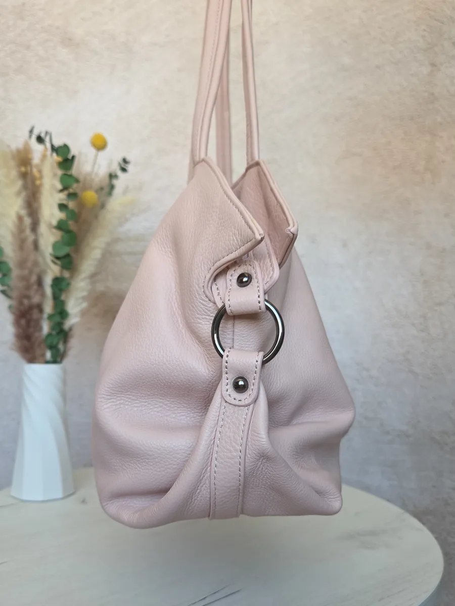 Мини-сумка FEELBAGS натуральная кожа розовый купить,NaN